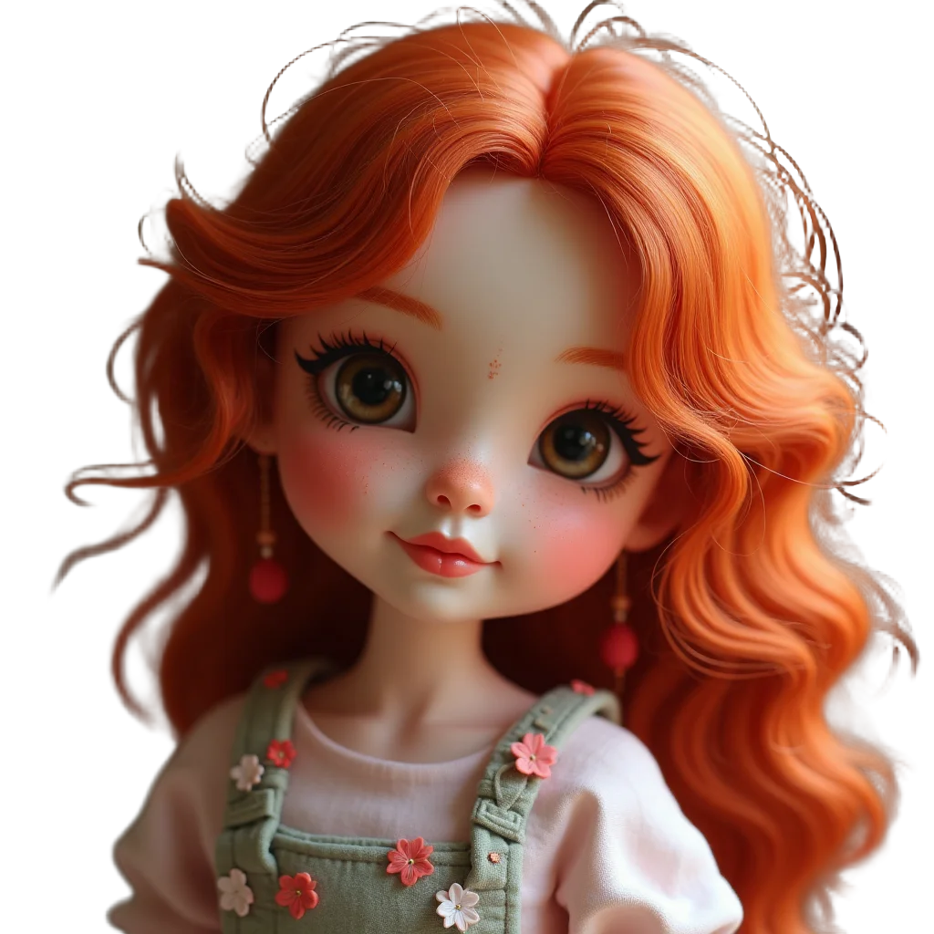 Charming Redhead Doll